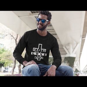 Faith, Hope & Love Long-sleeve T-shirt